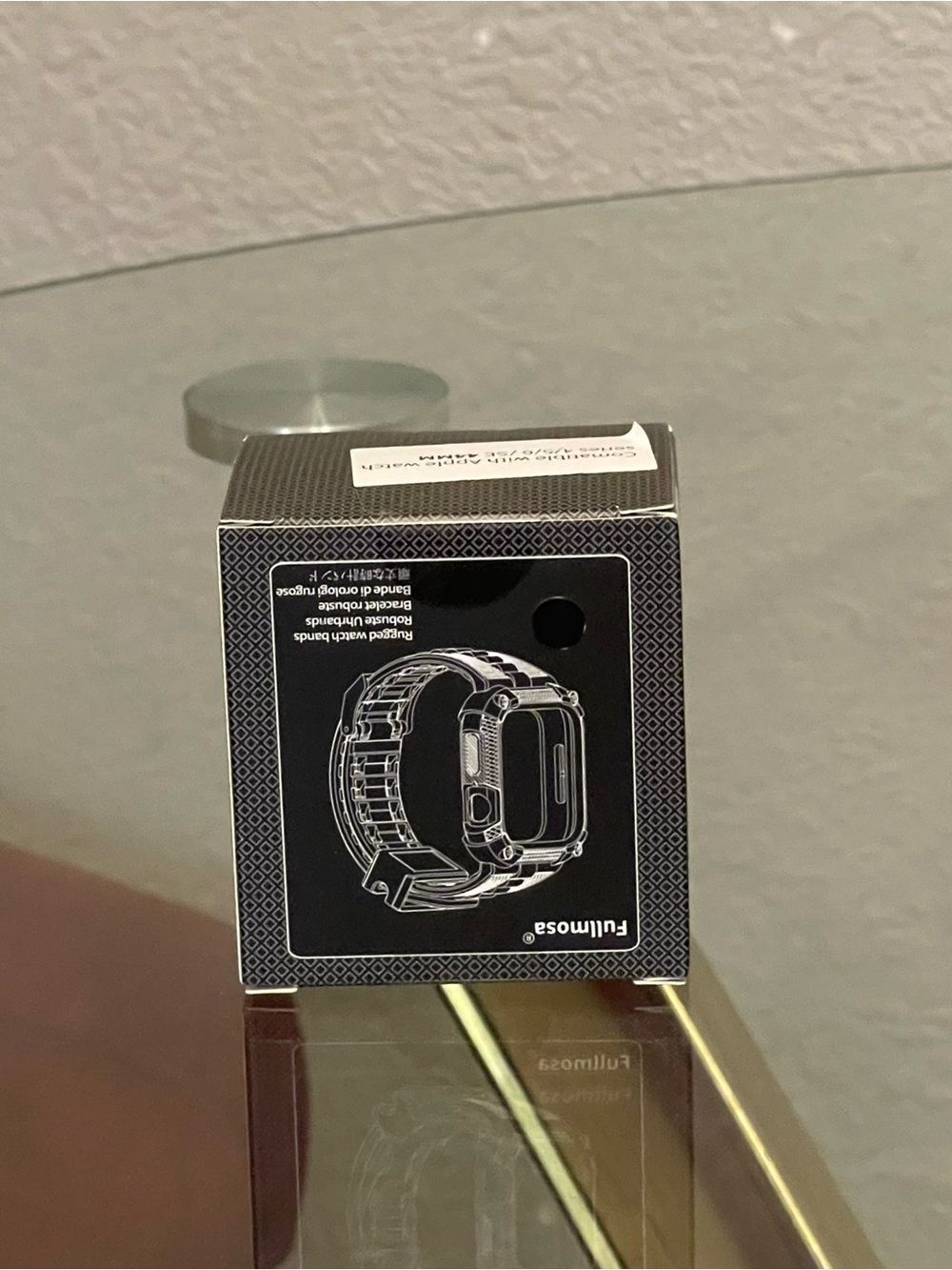Fullmosa Rugged Apple Watch Band with Protective Case – New in Box